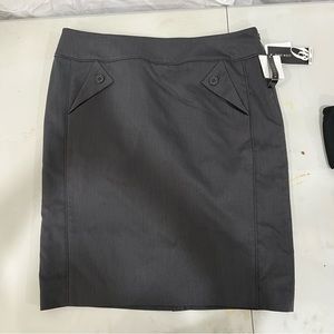 Grey Nine West pencil skirt size 14